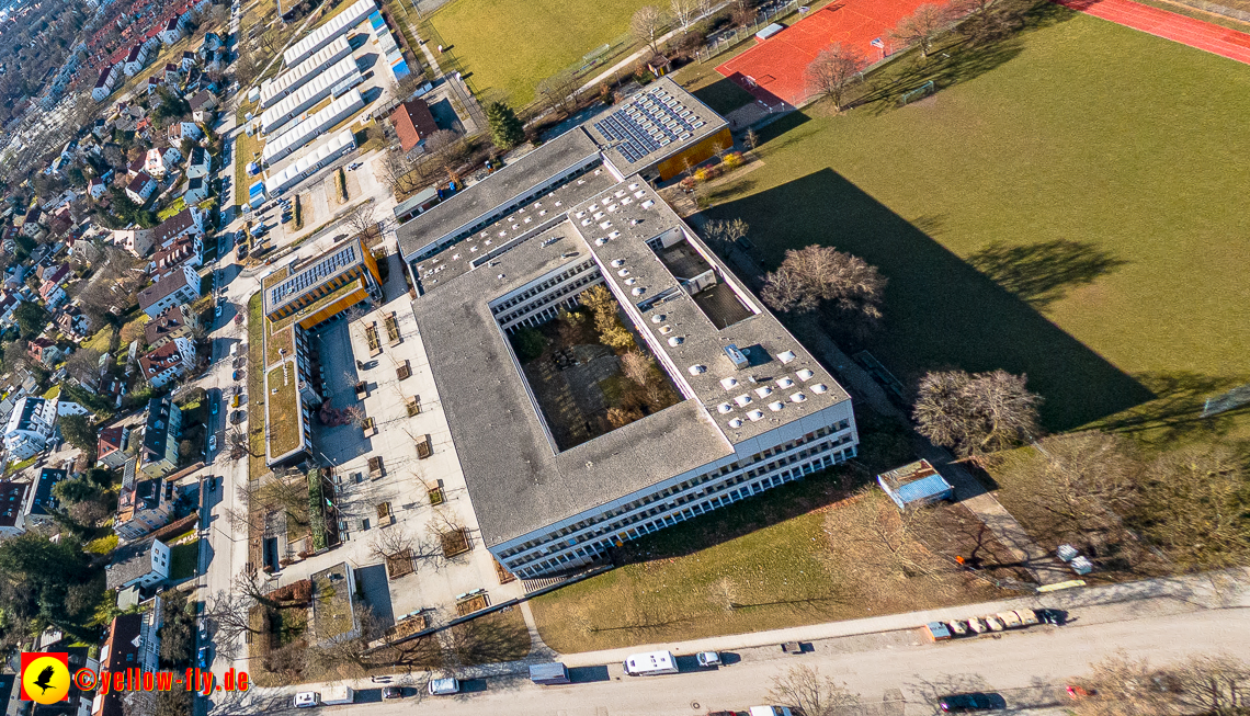 20.02.2023 - der Hachinger Bach zwischen Berg am Laim und Neuperlach